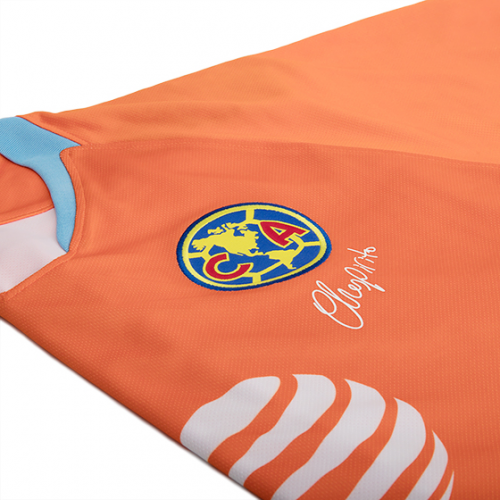 Club America Orange 2019-20 Soccer Jersey Shirt - Click Image to Close